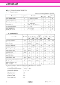 MB85RC64APNF-G-JNE1 Datasheet Page 12