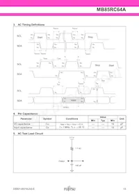 MB85RC64APNF-G-JNE1 Datasheet Page 13