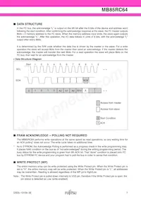 MB85RC64PNF-G-JNERE1 Datasheet Page 7