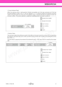 MB85RC64PNF-G-JNERE1 Datasheet Page 9