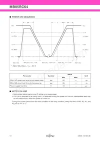 MB85RC64PNF-G-JNERE1 Datasheet Page 14