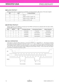 MB85RS128APNF-G-JNE1 Datasheet Pagina 10