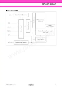 MB85RS128BPNF-G-JNERE1 Datasheet Page 3