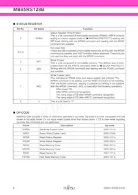 MB85RS128BPNF-G-JNERE1 Datasheet Page 6