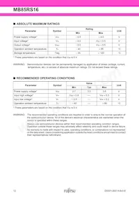 MB85RS16PNF-G-JNERE1 Datasheet Page 12