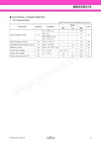 MB85RS16PNF-G-JNERE1 Datenblatt Seite 13