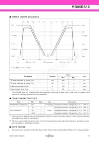 MB85RS16PNF-G-JNERE1 Datasheet Pagina 17