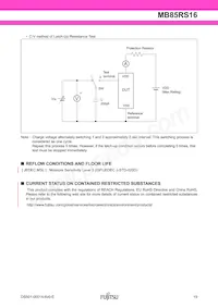 MB85RS16PNF-G-JNERE1 Datenblatt Seite 19