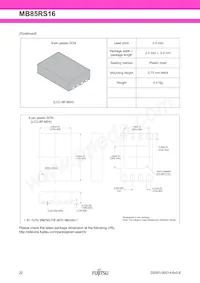 MB85RS16PNF-G-JNERE1 Datasheet Page 22