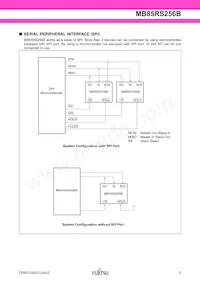 MB85RS256BPNF-G-JNE1 Datasheet Page 5
