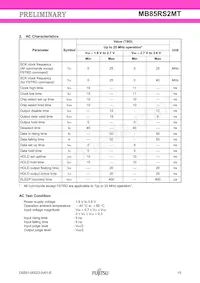 MB85RS2MTPH-G-JNE1 Datasheet Pagina 15