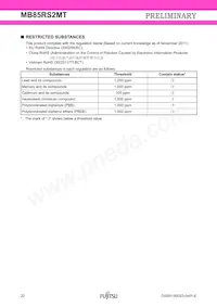 MB85RS2MTPH-G-JNE1 Datasheet Pagina 22