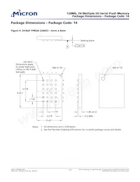 MT25QL128ABA1ESE-MSIT Fiche technique Page 17