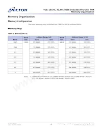MT28EW01GABA1HPC-1SIT Datasheet Page 13