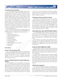 MT28F400B3WG-8 TET TR Datenblatt Seite 7