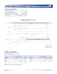 MT28F400B5WP-8 TET TR Datenblatt Seite 22