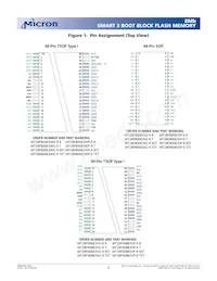 MT28F800B3WP-9 T TR數據表 頁面 2