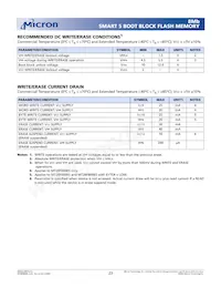 MT28F800B5WP-8 T TR Datasheet Page 23