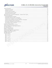 MT28FW512ABA1HPC-0AAT TR Datenblatt Seite 4