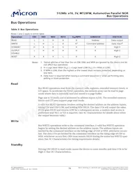 MT28FW512ABA1HPC-0AAT TR Datenblatt Seite 16