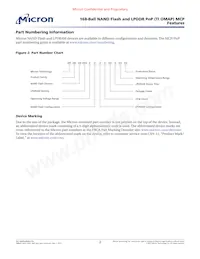 MT29C8G96MAZBADJV-5 WT Datasheet Page 2