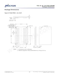 MT41J64M16TW-093:J TR數據表 頁面 23