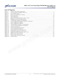 MT45V256KW16PEGA-70 WT TR Datasheet Page 3