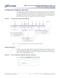 MT45V256KW16PEGA-70 WT TR Datasheet Page 14