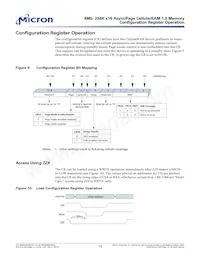 MT45W256KW16PEGA-70 WT TR Datasheet Page 14