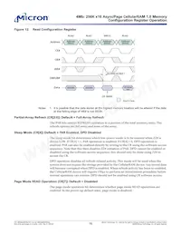 MT45W256KW16PEGA-70 WT TR Datasheet Page 16