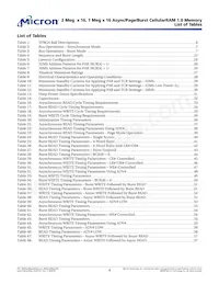 MT45W2MW16BAFB-856 WT Datasheet Page 4