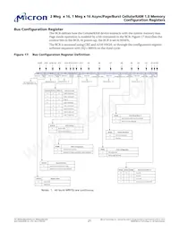 MT45W2MW16BAFB-856 WT Datasheet Page 21