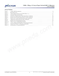 MT45W2MW16PGA-70 IT Datasheet Pagina 4