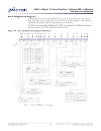 MT45W4MW16BFB-856 WT TR Datasheet Page 21