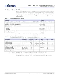 MT45W4MW16PCGA-70 L WT Datasheet Page 14