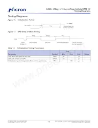 MT45W4MW16PCGA-70 L WT Datasheet Page 19