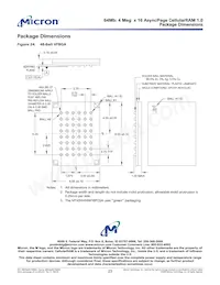 MT45W4MW16PCGA-70 L WT Datasheet Page 23