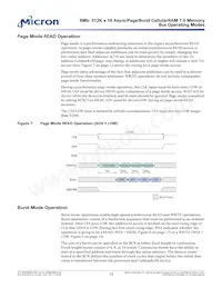 MT45W512KW16BEGB-708 WT TR Datasheet Pagina 12