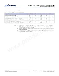 MT46H32M16LFBF-6 AAT:C Datasheet Page 21