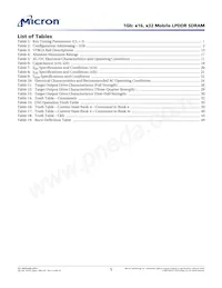 MT46H64M16LFCK-6:A TR Datasheet Pagina 5