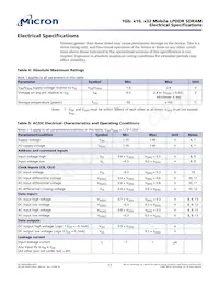 MT46H64M16LFCK-6:A TR Datasheet Page 17