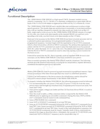 MT46H8M16LFCF-75 IT Datasheet Page 8