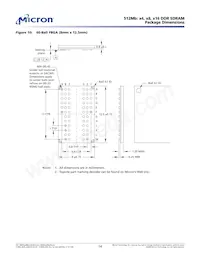 MT46V32M16TG-5B IT:JTR數據表 頁面 14