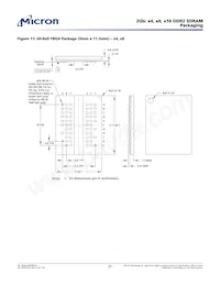 MT47H128M16PK-25E IT:C Datasheet Page 21