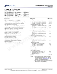 MT47H128M8CF-3:H Datasheet Cover