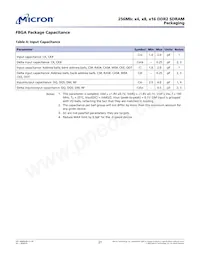 MT47H16M16BG-3 IT:B TR Datasheet Page 21