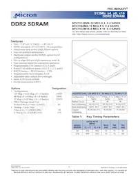 MT47H32M16BT-3:A TR Datasheet Cover