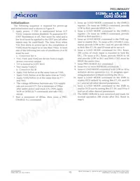 MT47H32M16BT-3:A TR Datasheet Page 15
