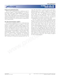 MT47H32M16BT-3:A TR Datasheet Pagina 21