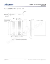 MT47H32M16CC-3:B TR Datasheet Page 21